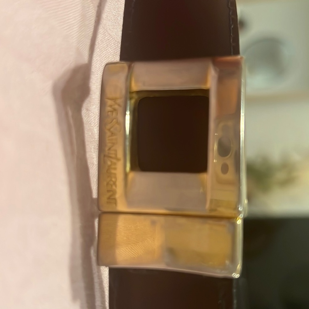 yves saint laurent reversible belt